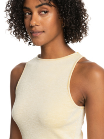 2 Never Ending Vacay - Débardeur côtelé pour Femme Orange ERJKT03967 Roxy