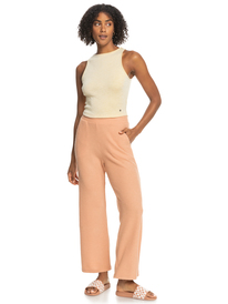 3 Never Ending Vacay - Débardeur côtelé pour Femme Orange ERJKT03967 Roxy
