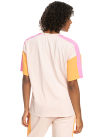 roxy, Essential Energy Sports T-Shirt, PEACH WHIP (mek0) Essential Energy - Sports T-Shirt for Women ERJKT03969