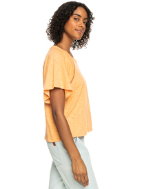 1 Time On My Side - Haut manches courtes pour Femme Orange ERJKT03974 Roxy