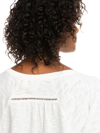 4 Time On My Side - Haut manches courtes pour Femme Blanc ERJKT03974 Roxy