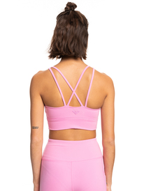 13 Heart Into It Sports Bra Pink ERJKT03976 Roxy