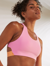 2 Bold Moves - Sujetador Deportivo para Mujer Rosa ERJKT03985 Roxy