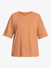 5 Essential Energy - Sports T-Shirt for Women Brown ERJKT03988 Roxy