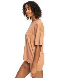 1 Essential Energy - Sports T-Shirt for Women Brown ERJKT03988 Roxy