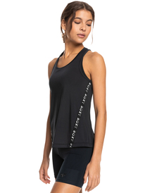 1 Bold Moves - Camiseta técnica sin mangas para Mujer Negro ERJKT03993 Roxy