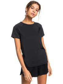 roxy, Womens Tech Technical T-Shirt, ANTHRACITE (kvj0) Tech - Technical T-Shirt for Women ERJKT03996