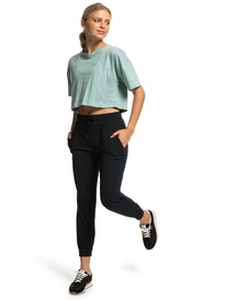 3 Essential - Sports T-Shirt for Women Blue ERJKT03998 Roxy
