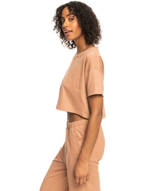 1 Essential - Camiseta Deportiva para Mujer Marron ERJKT03998 Roxy