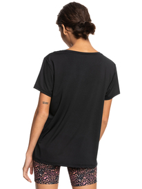 roxy, Signature Moves - Funktions-T-Shirt für Frauen, ANTHRACITE (kvj0) Signature Moves - Technical T-Shirt for Women ERJKT04006