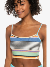 1 Best Time Of Day - Ribgebreide Top voor Dames Black ERJKT04008 Roxy