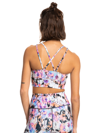 9 Heart Into It Elongated PT - Sport-BH für Frauen Mehrfarbig ERJKT04011 Roxy