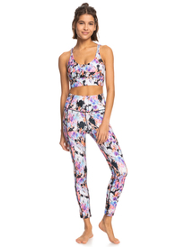 8 Heart Into It Elongated PT - Sport-BH für Frauen Mehrfarbig ERJKT04011 Roxy