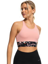 2 Illusion Of Bliss - Brassière de sport pour Femme Rose ERJKT04022 Roxy