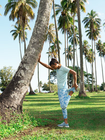 3 Roxy Active See The Good Technical T-Shirt Blue ERJKT04034 Roxy