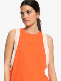 2 Essential Energy - Mouwloze Sporttop voor Dames Orange ERJKT04051 Roxy