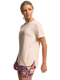 1 Signature Moves Round Tale - Funktions-T-Shirt für Frauen Orange ERJKT04070 Roxy