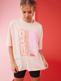 roxy, Essential Energy - Übergroßes Sport-T-Shirt für Frauen, PALE DOGWOOD (nds0) ESSENTIAL ENERGY OVERSIZE TEE ERJKT04077