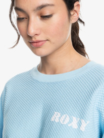 11 Womens Part Of The Oversized Lounge Top Blue ERJKT04078 Roxy