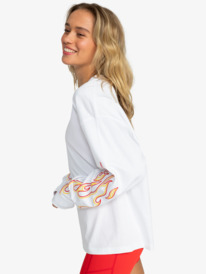 4 Kelia 7 - Longsleeve für Frauen Weiss ERJKT04093 Roxy