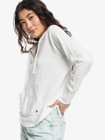 1 Womens Destination Surf Pullover Hoodie White ERJKT04105 Roxy