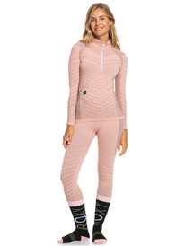 12 WarmLink - Oberteil als Basisschicht für Frauen Grau ERJLW03031 Roxy