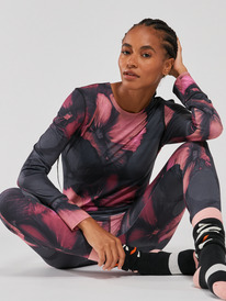 4 Daybreak - Technical Base Layer Leggings for Women Black ERJLW03040 Roxy