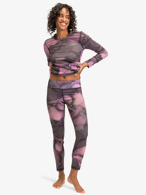 8 Daybreak - Technical Base Layer Leggings for Women Black ERJLW03040 Roxy