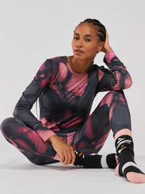 7 Daybreak - Technical Base Layer Top for Women Black ERJLW03042 Roxy