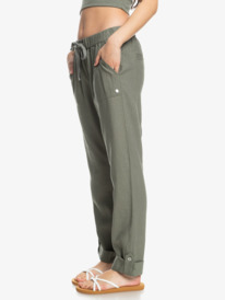 1 On The Seashore Cargo Pants Green ERJNP03294 Roxy