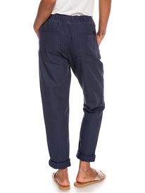 roxy, Slow Swell - Canvas-Hose für Frauen, MOOD INDIGO (bsp0) Slow Swell - Canvas Trousers for Women ERJNP03421