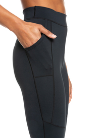 2 Here She Comes Again - Legging de sport pour Femme Noir ERJNP03423 Roxy