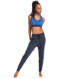 3 Rise Up In Love Workout Pants Blue ERJNP03426 Roxy