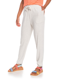 1 Just For Chilling Non-Denim Pants Beige ERJNP03445 Roxy