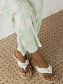 5 Endless Daze Non-Denim Pants Green ERJNP03446 Roxy