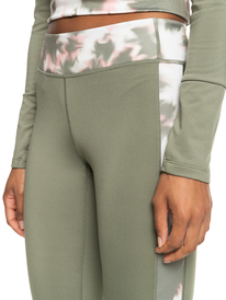 7 Big Gel - Legging de sport pour Femme Beige ERJNP03458 Roxy