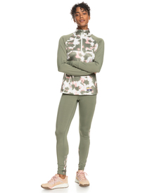9 Big Gel - Legging de sport pour Femme Beige ERJNP03458 Roxy