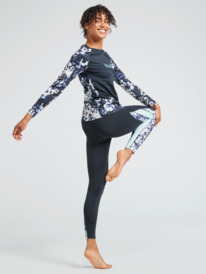 1 Shalala Love High Waisted Ankle Length Workout Leggings Black ERJNP03465 Roxy