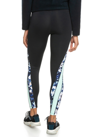 7 Shalala Love High Waisted Ankle Length Workout Leggings Black ERJNP03465 Roxy