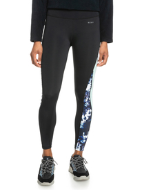 3 Shalala Love High Waisted Ankle Length Workout Leggings Black ERJNP03465 Roxy