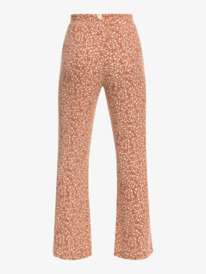 11 Womens Endless Daze Cosy Rib Knit Trousers Brown ERJNP03475 Roxy
