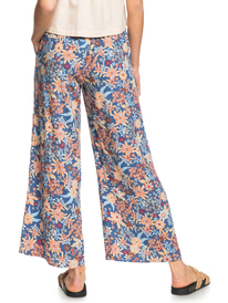 roxy, Womens Midnight Avenue Lightweight Trousers, BIJOU BLUE NEW TROPICS DITSY (bng6) MIDNIGHT AVENUE ERJNP03476