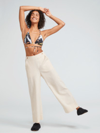 5 New Chance 2022 - Knöchellange Hose für Frauen Beige ERJNP03477 Roxy