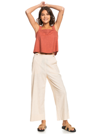 9 New Chance 2022 - Knöchellange Hose für Frauen Beige ERJNP03477 Roxy