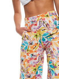 6 Midnight Avenue - Pantalón ligero para Mujer Blanco ERJNP03484 Roxy
