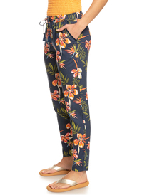 1 Bimini Printed - Pantalon de plage pour Femme Bleu ERJNP03485 Roxy