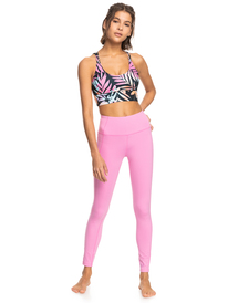 11 Heart Into It - Leggings técnicos para Mujer Rosa ERJNP03487 Roxy