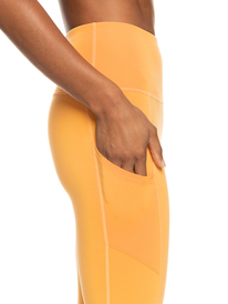 2 Heart Into It Ankle - Funktionelle Leggings für Frauen Orange ERJNP03488 Roxy