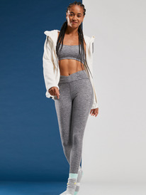 3 Everyday - Funktionelle Leggings für Frauen Grau ERJNP03491 Roxy