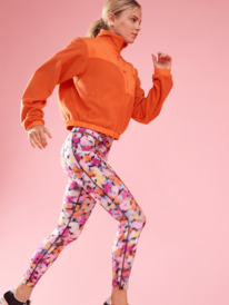8 Heart Into It Ankle PT - Technical Leggings for Women Orange ERJNP03492 Roxy